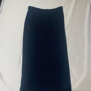 Forever 21 Black Maxi Pencil Skirt